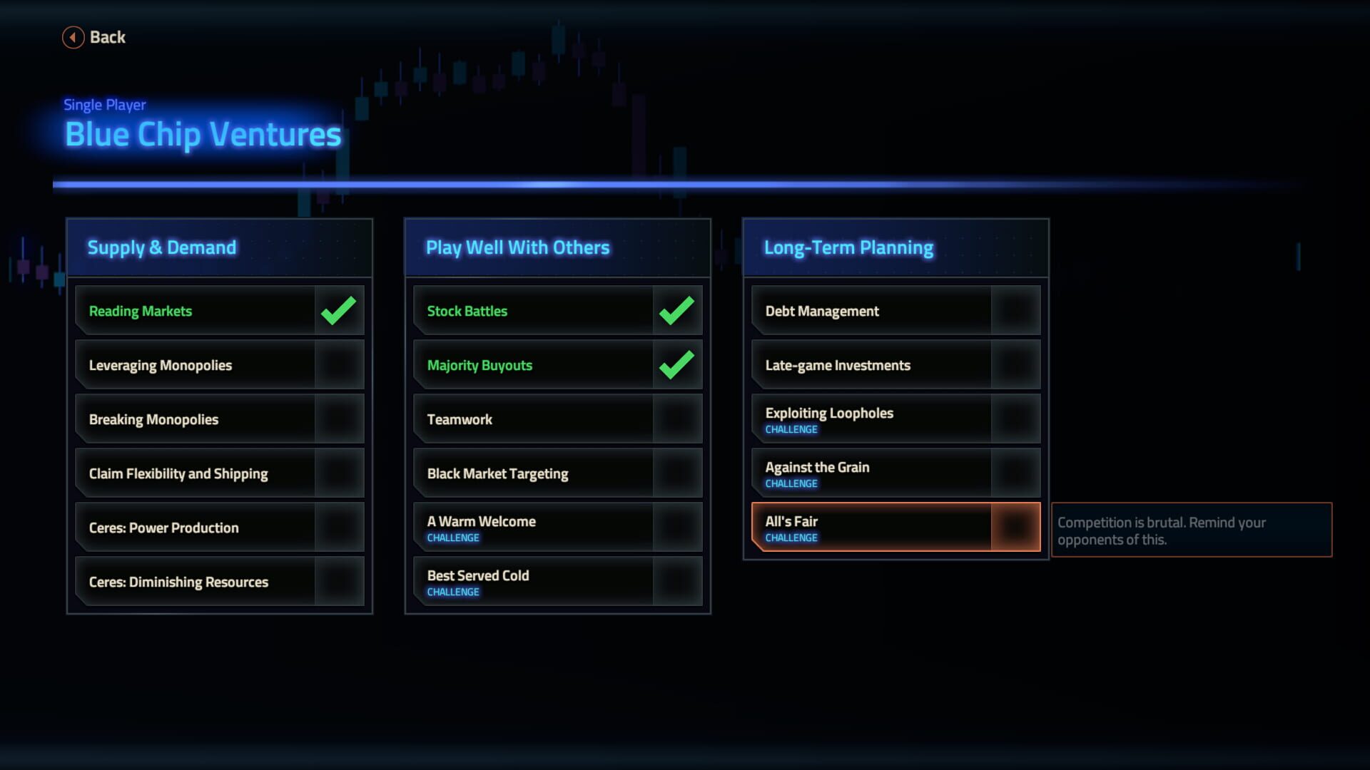 Screenshot for Offworld Trading Company: Blue Chip Ventures
