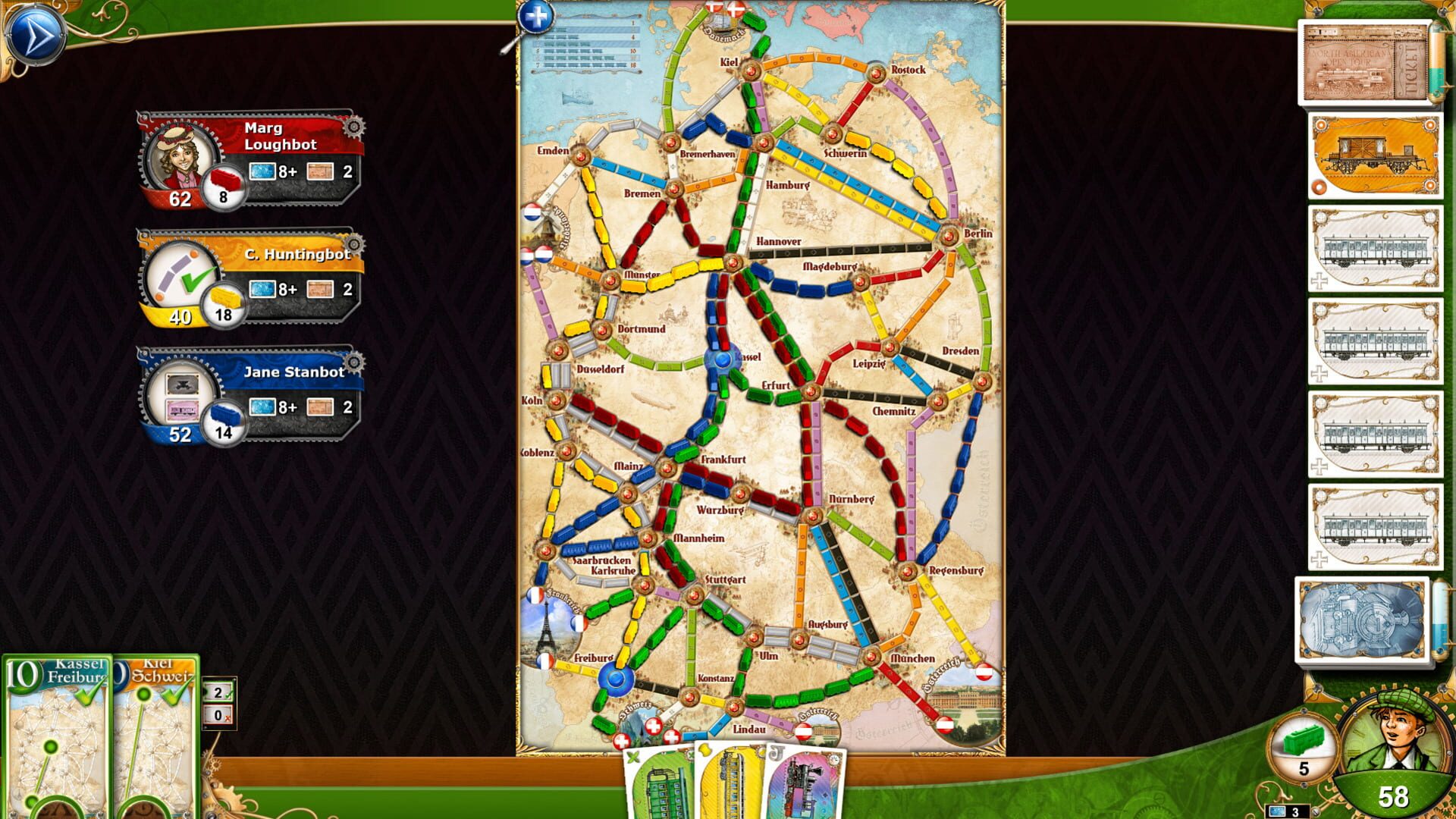 Screenshot for Ticket to Ride: Germany