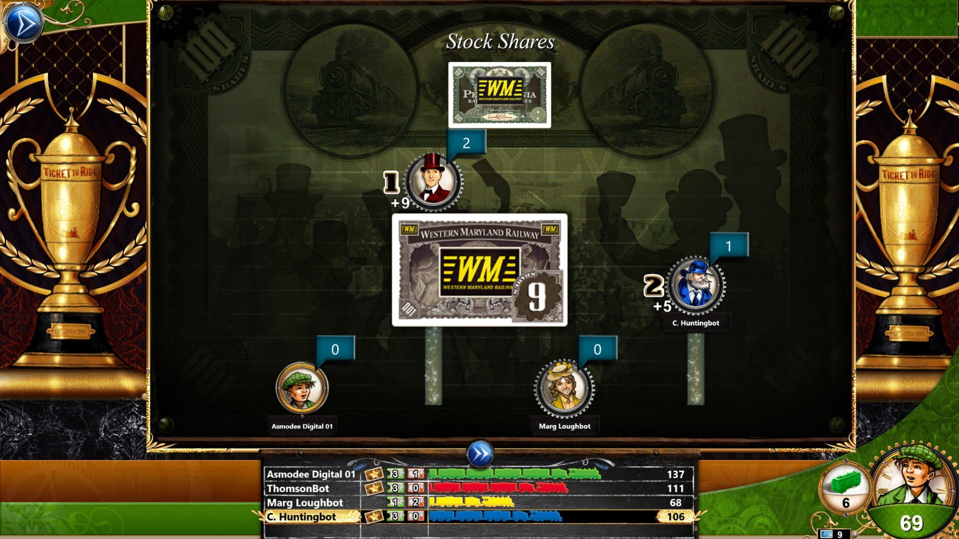 Screenshot for Ticket to Ride: Pennsylvania