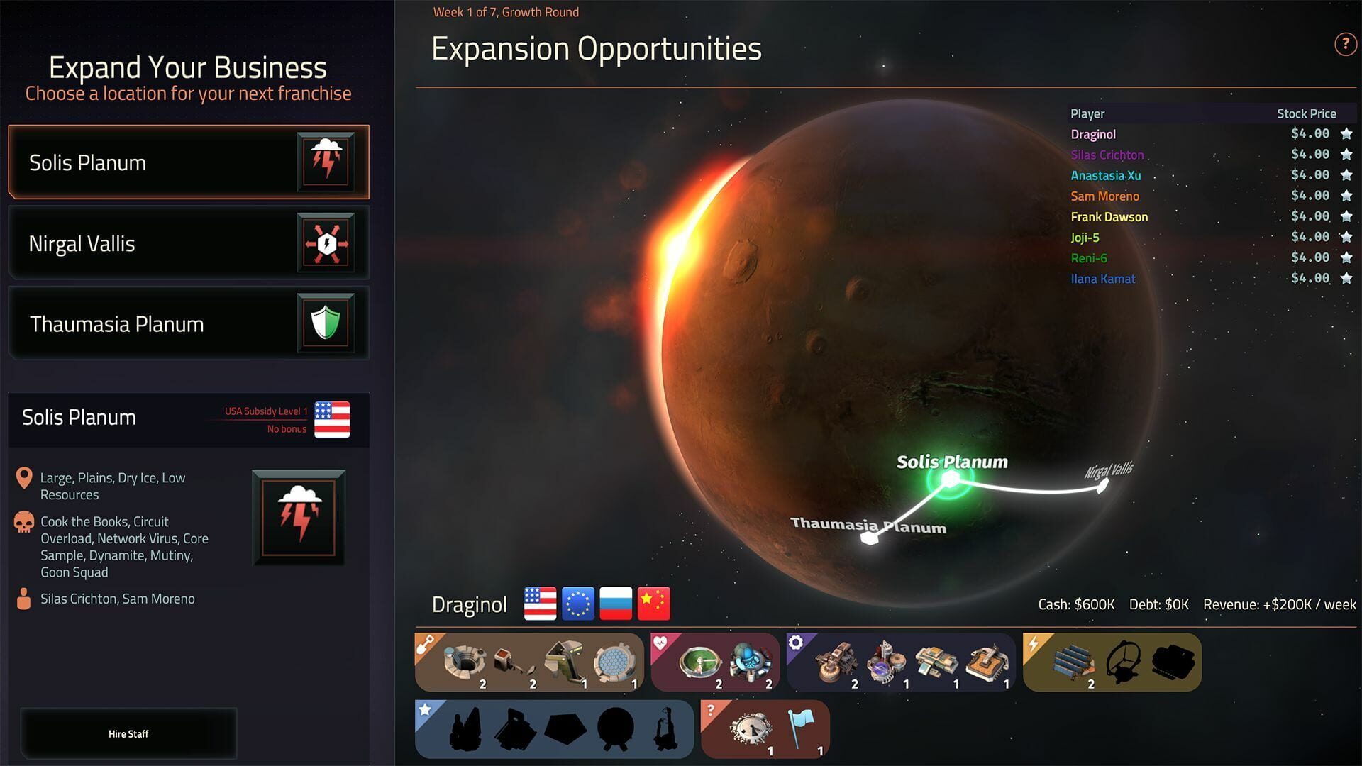 Screenshot for Offworld Trading Company: Ceres Initiative