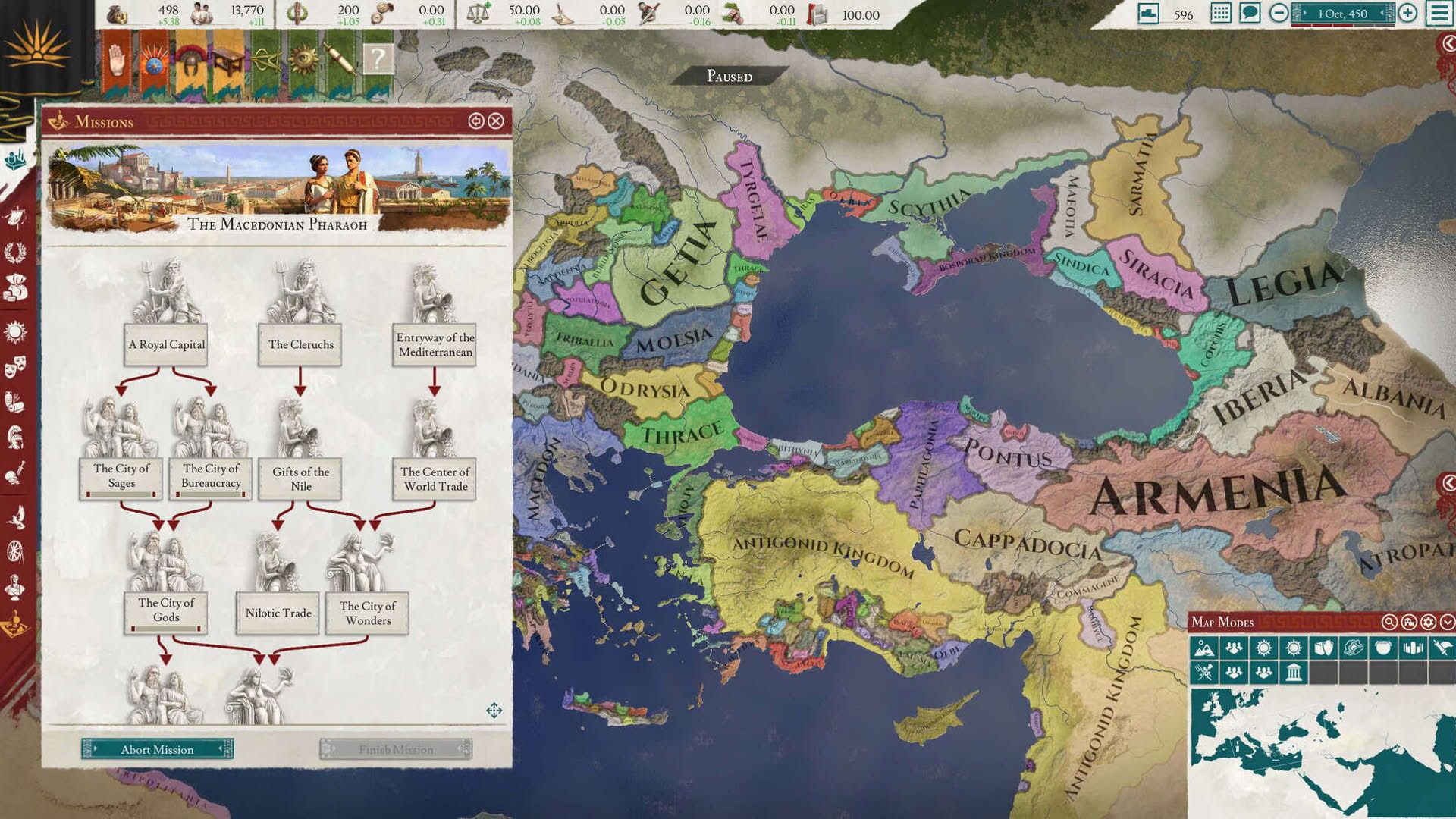 Screenshot for Imperator: Rome - Heirs of Alexander Content Pack