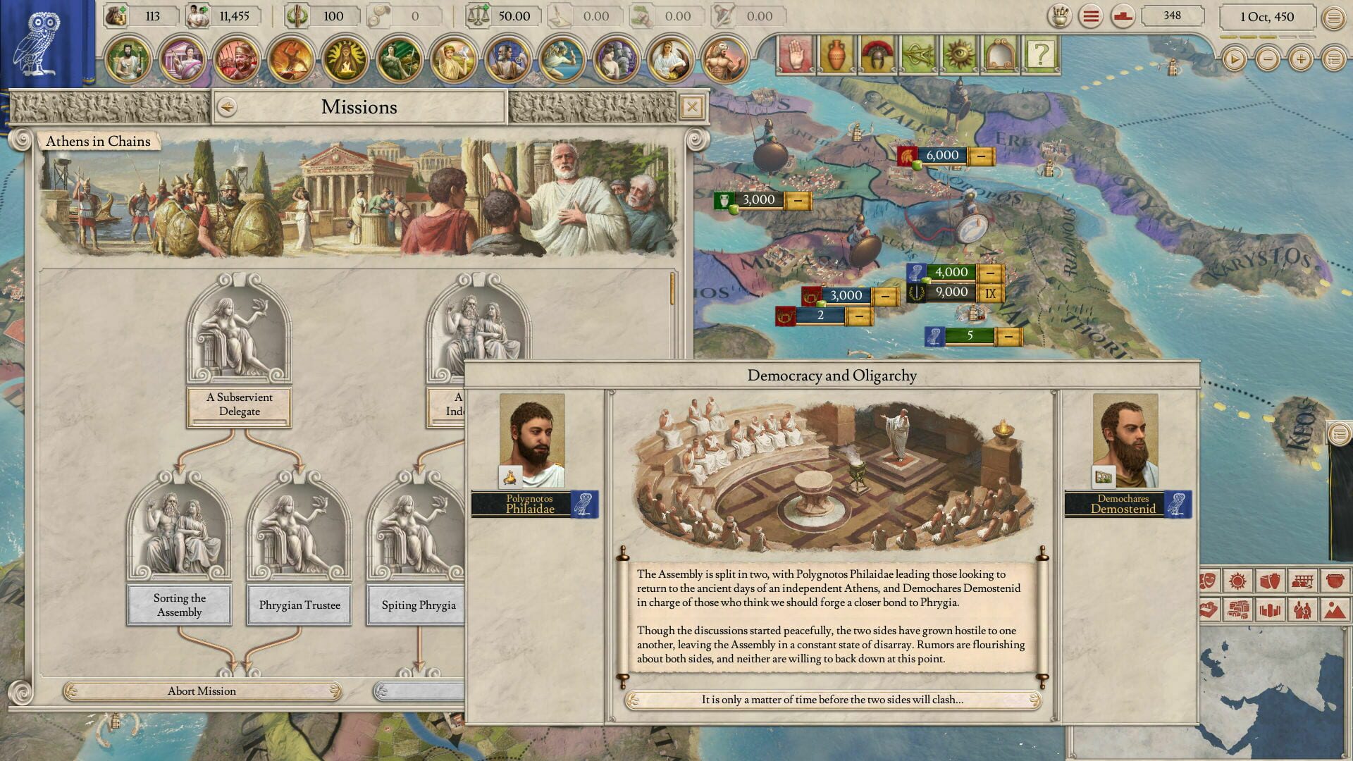 Screenshot for Imperator: Rome - Centurion Bundle
