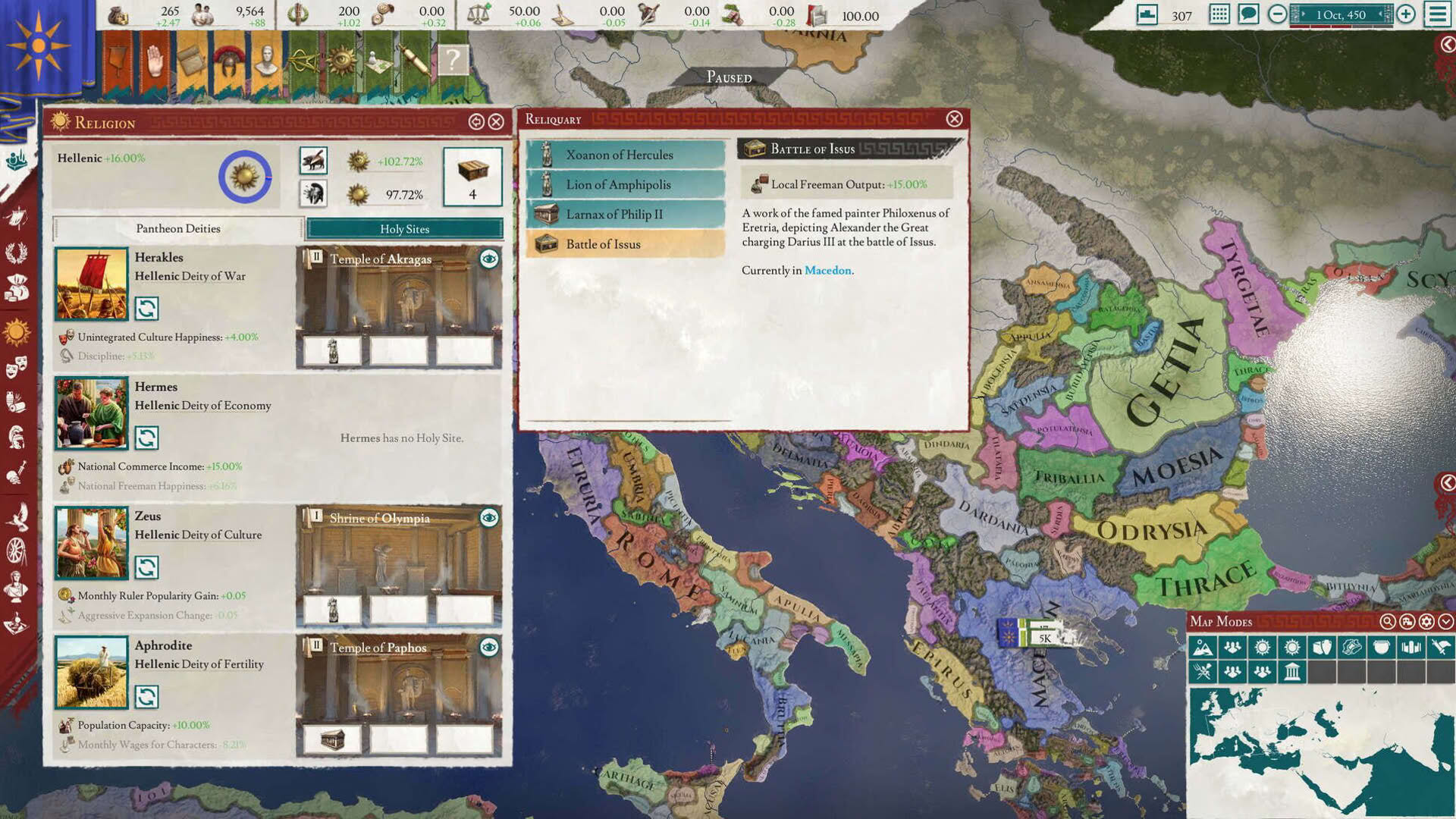 Screenshot for Imperator: Rome - Heirs of Alexander Content Pack