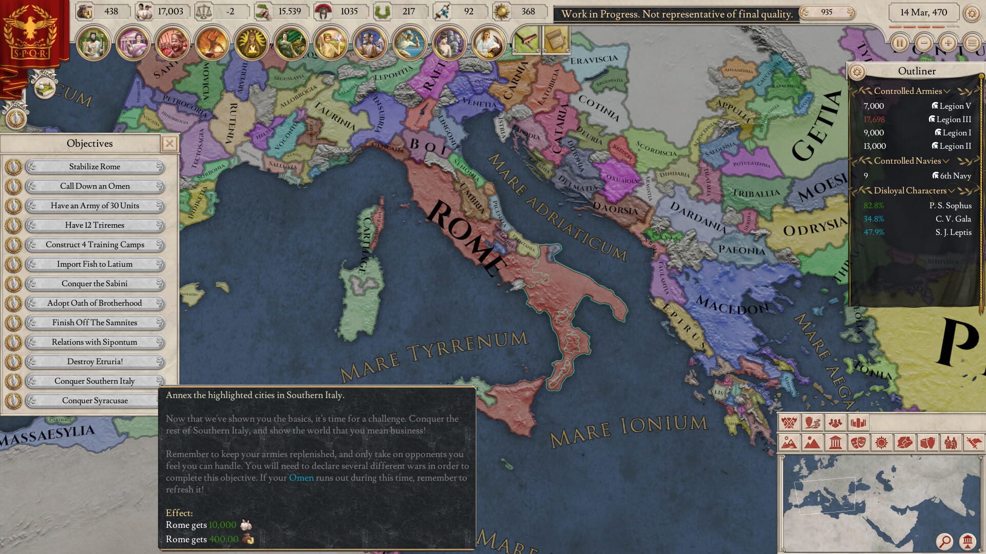 Screenshot for Imperator: Rome - Centurion Bundle