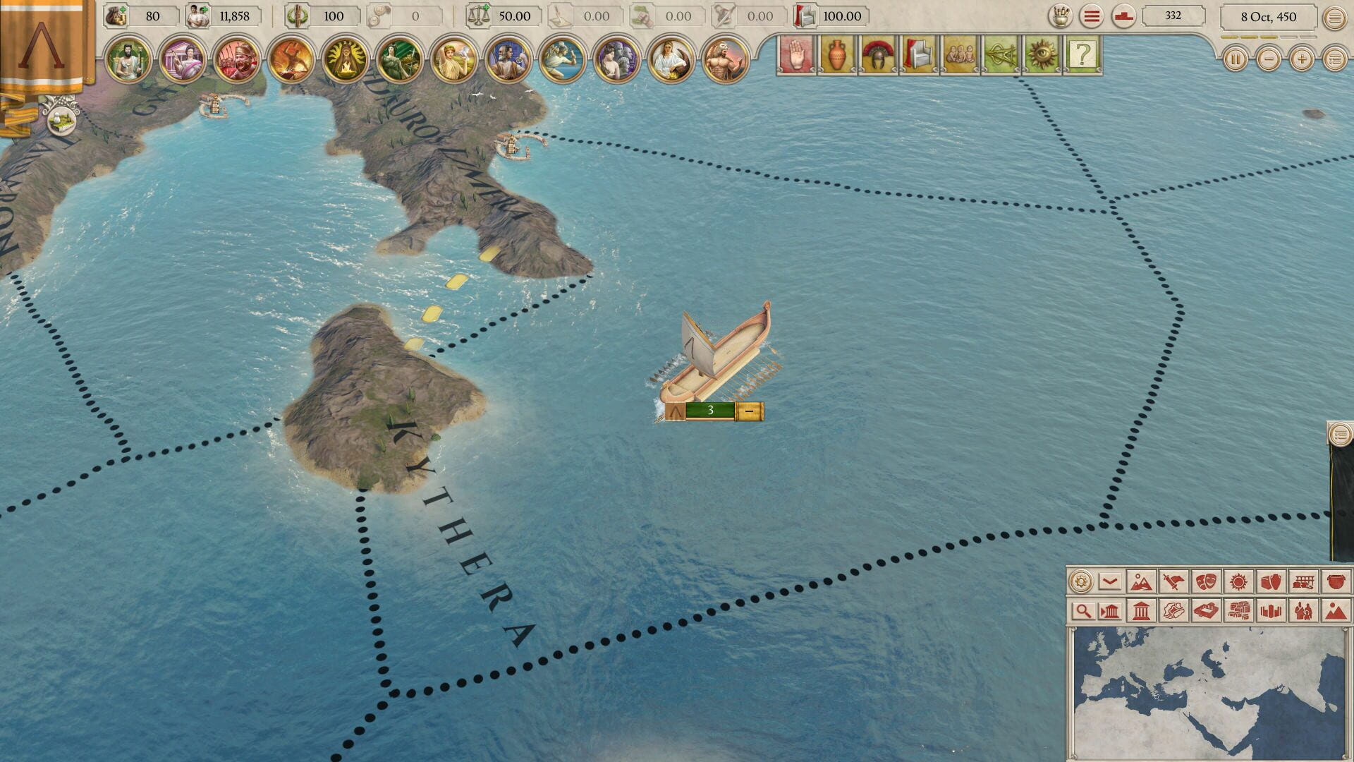 Screenshot for Imperator: Rome - Magna Graecia Content Pack