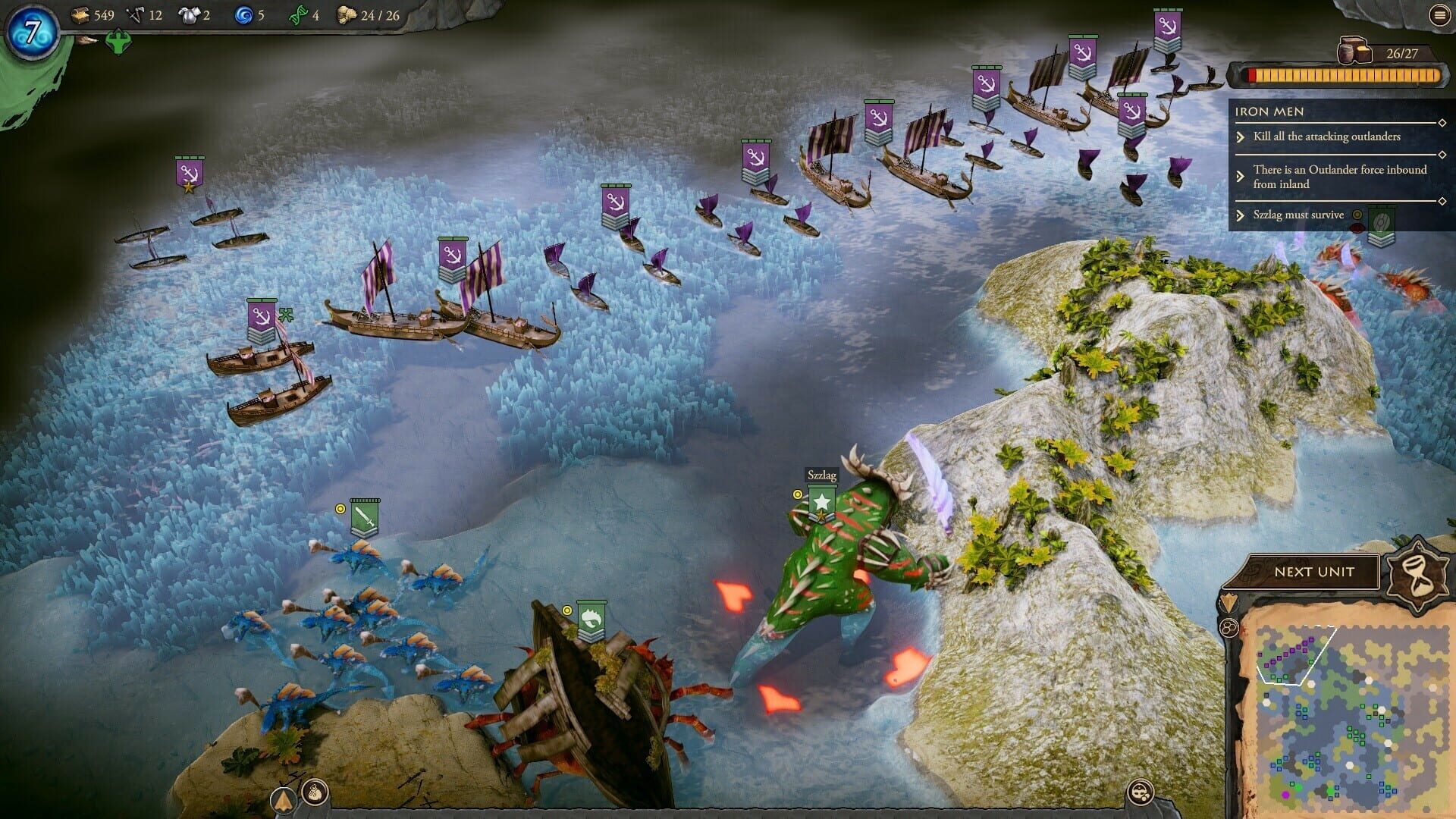 Screenshot for Fantasy General II: Evolution