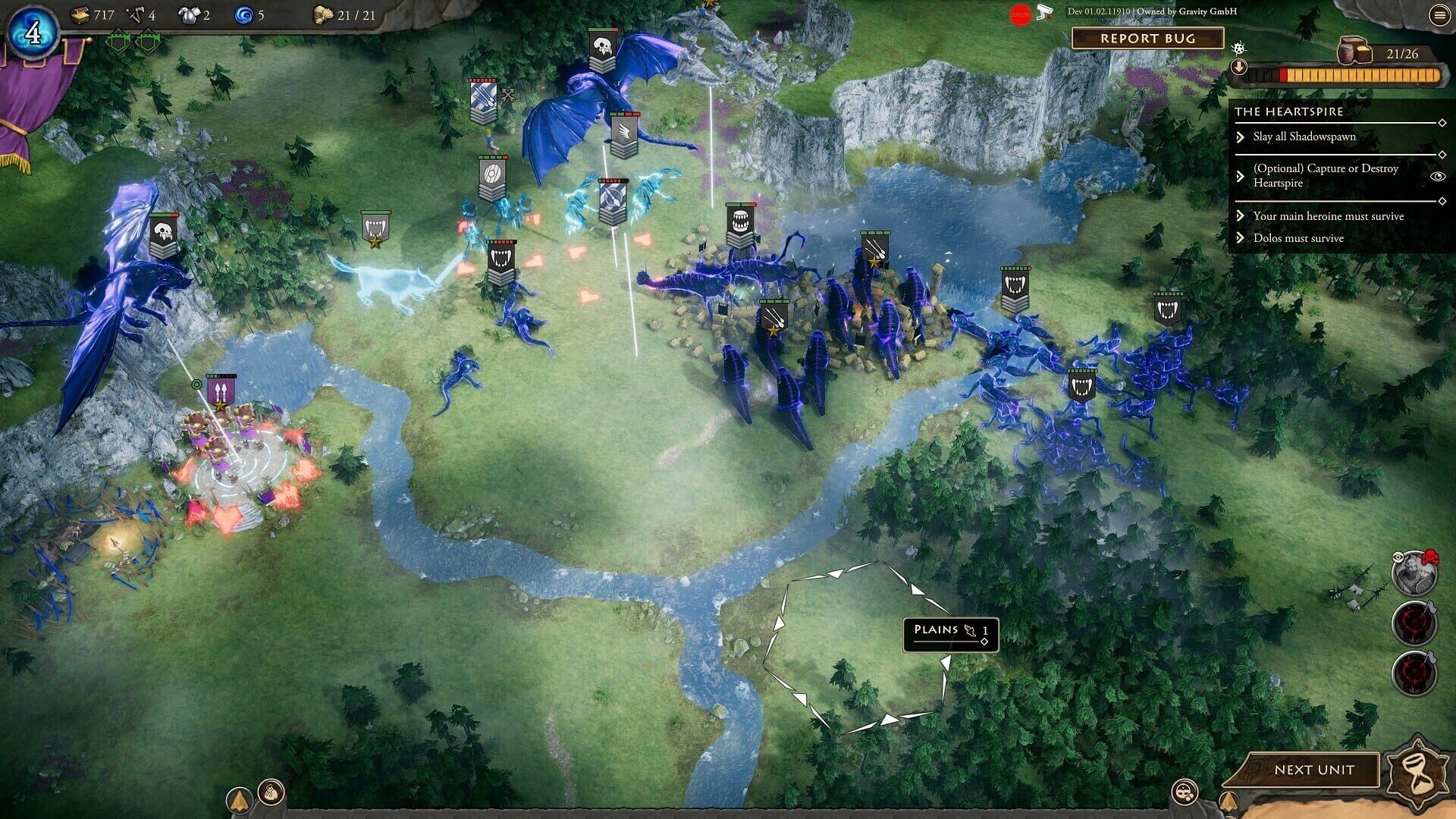 Screenshot for Fantasy General II: Empire Aflame