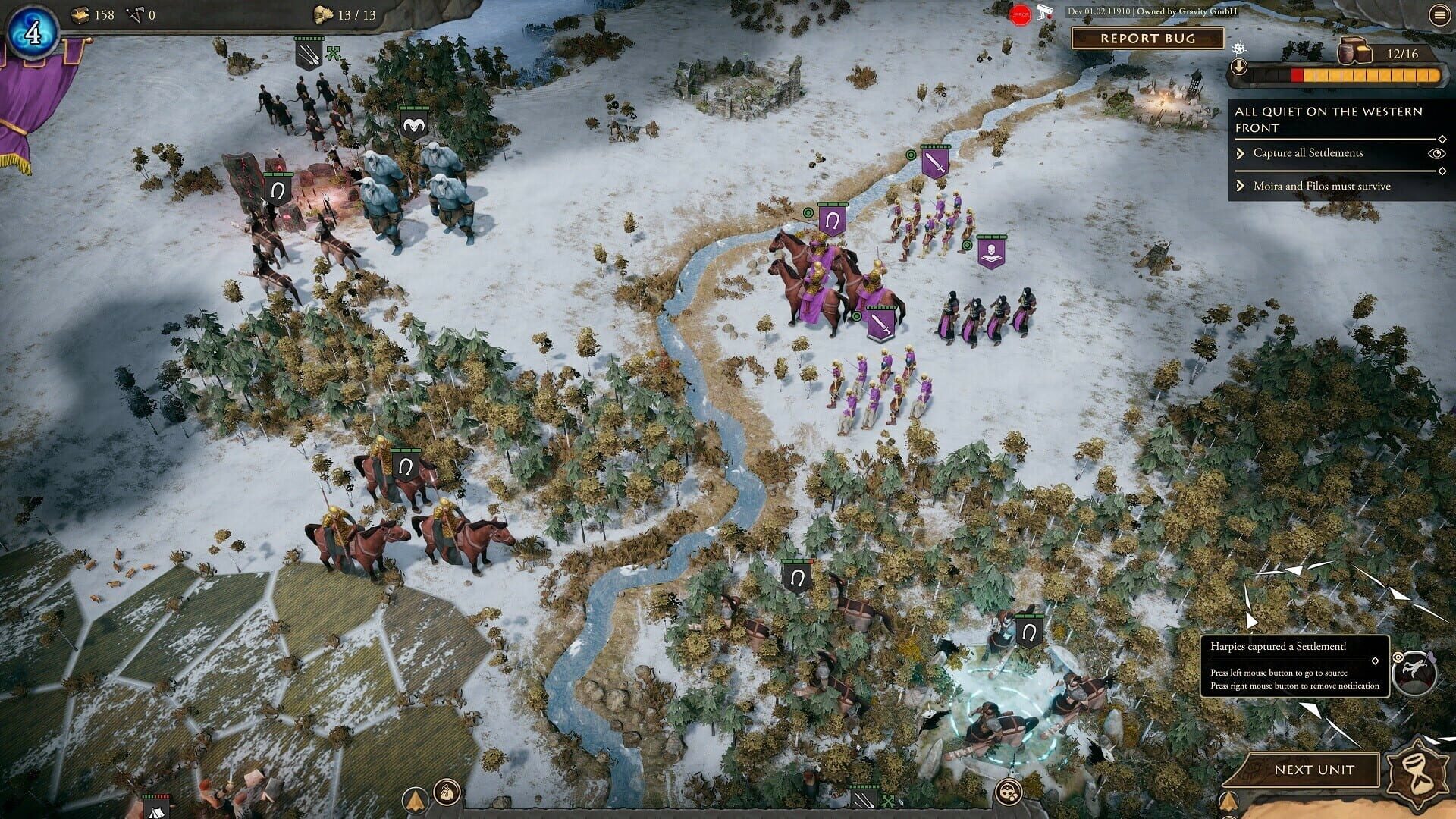 Screenshot for Fantasy General II: Empire Aflame