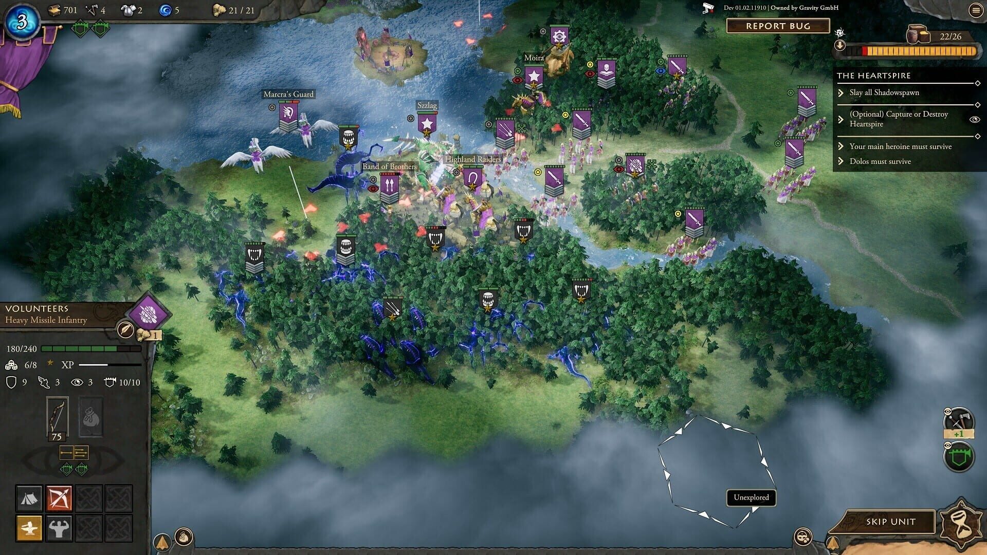 Screenshot for Fantasy General II: Empire Aflame