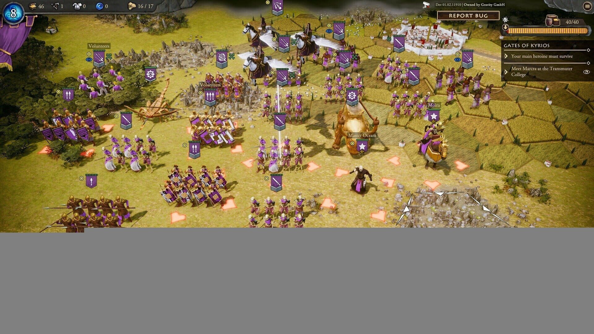 Screenshot for Fantasy General II: Empire Aflame