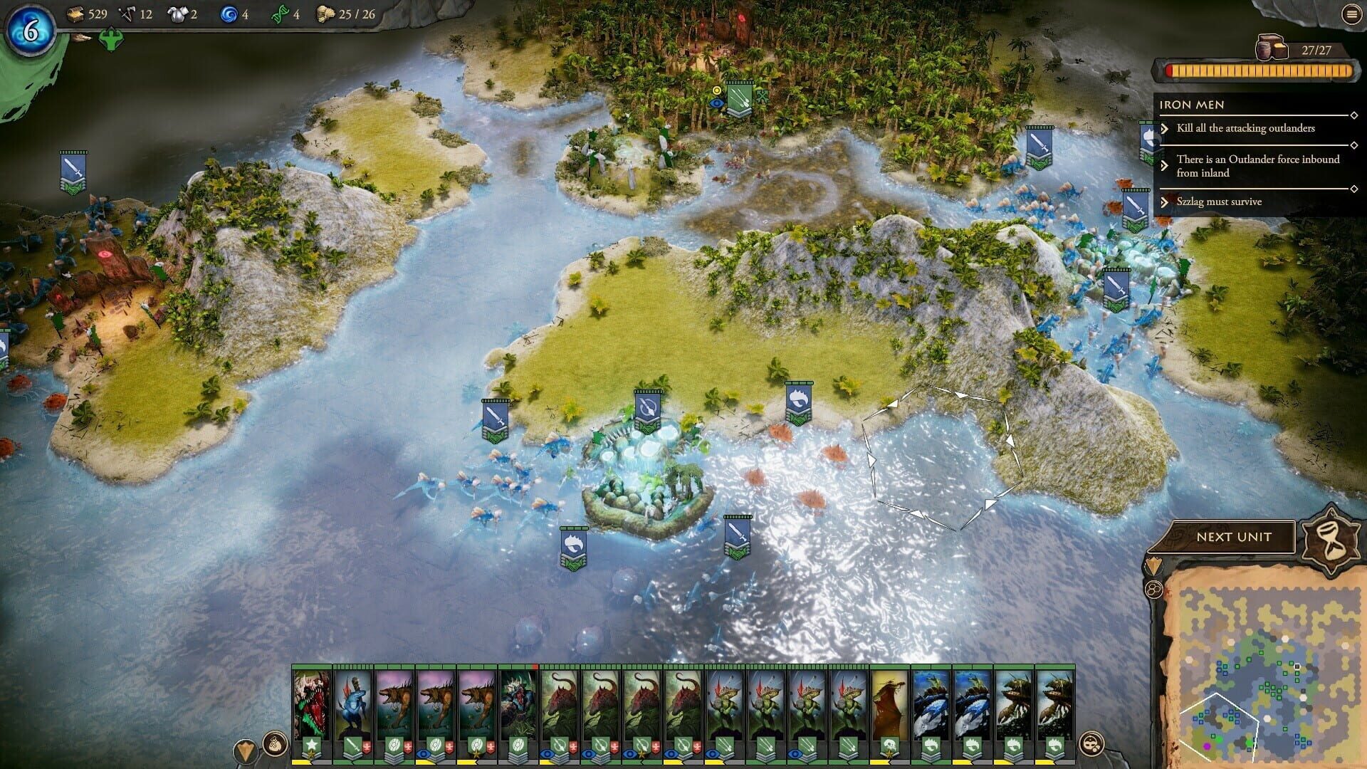Screenshot for Fantasy General II: Evolution