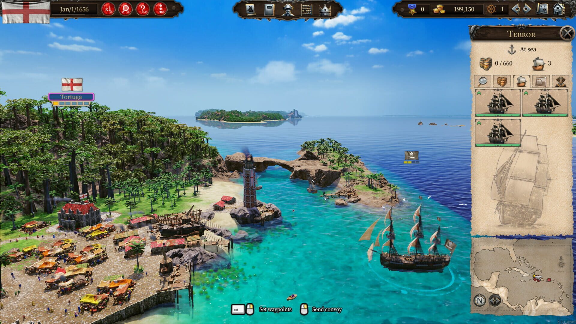 Screenshot for Port Royale 4: Buccaneers