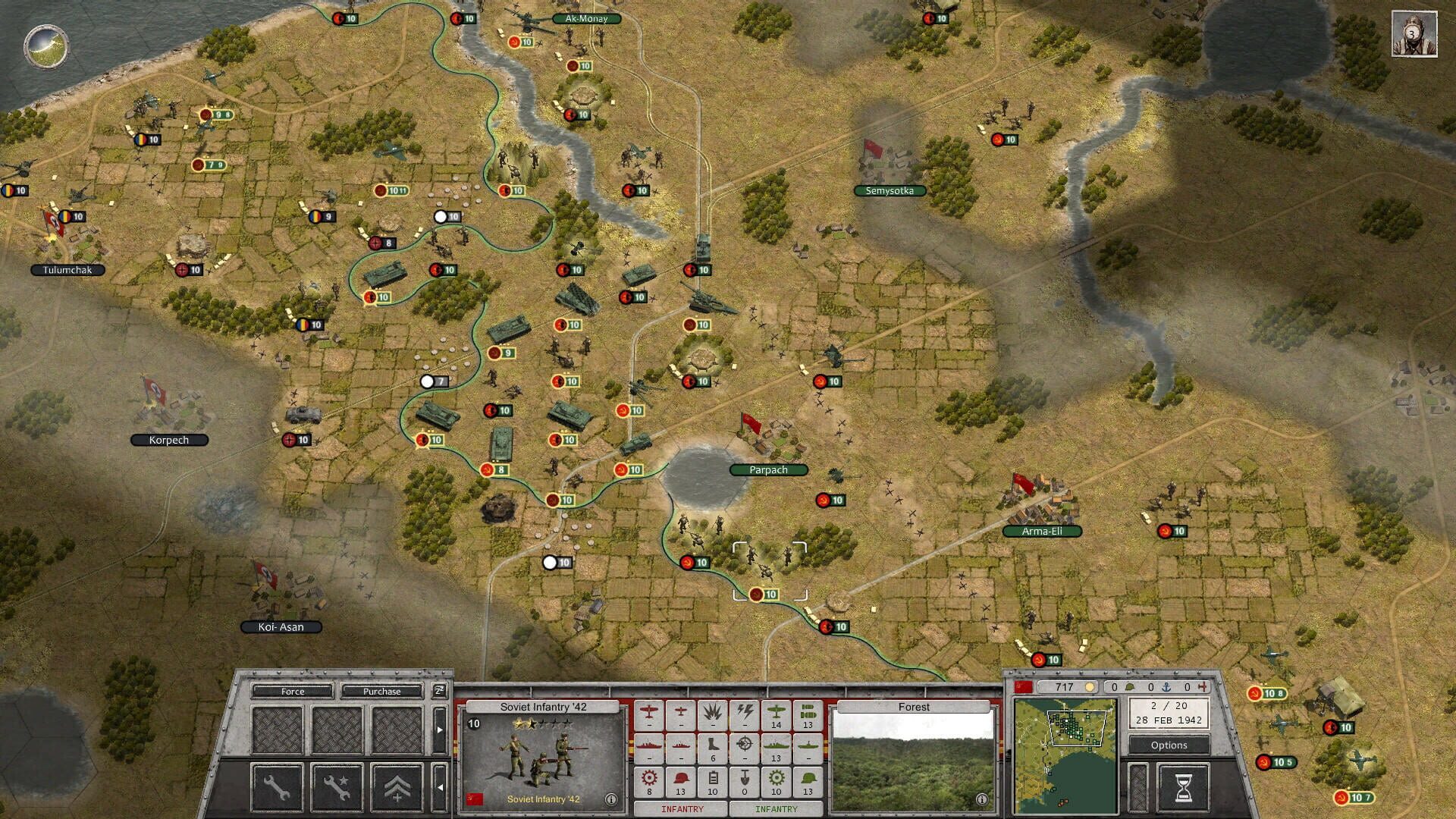 Screenshot for Order of Battle: Red Steel