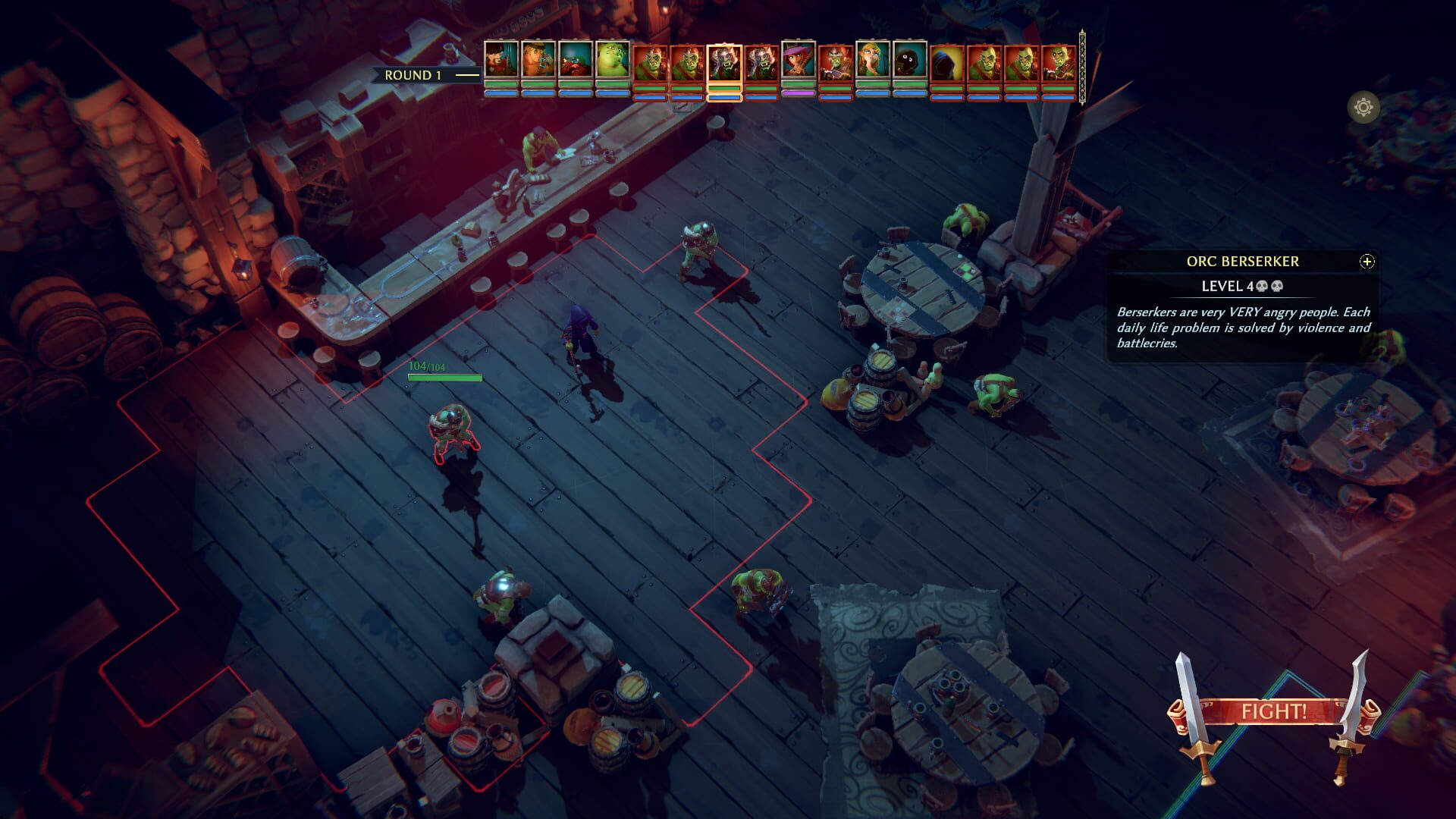 Screenshot for The Dungeon of Naheulbeuk: The Amulet of Chaos