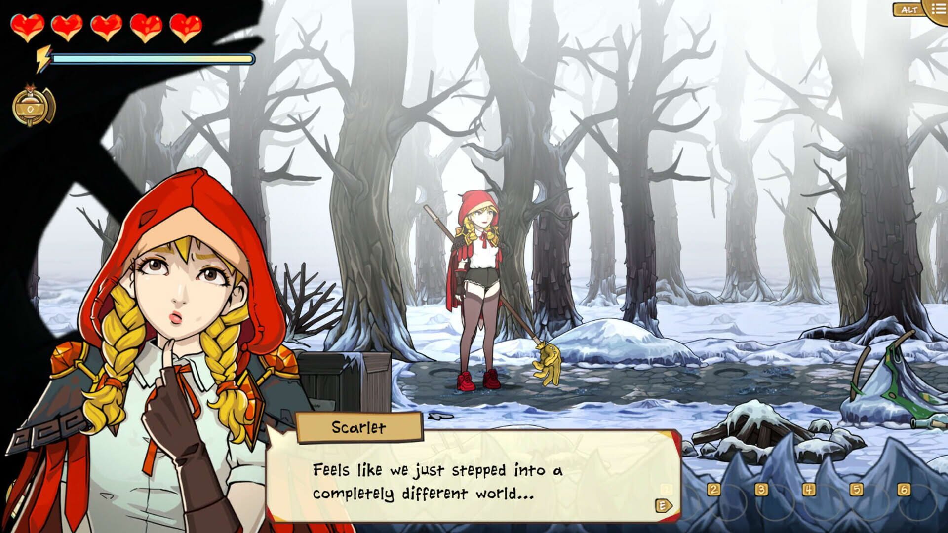 Screenshot for Scarlet Hood and the Wicked Wood