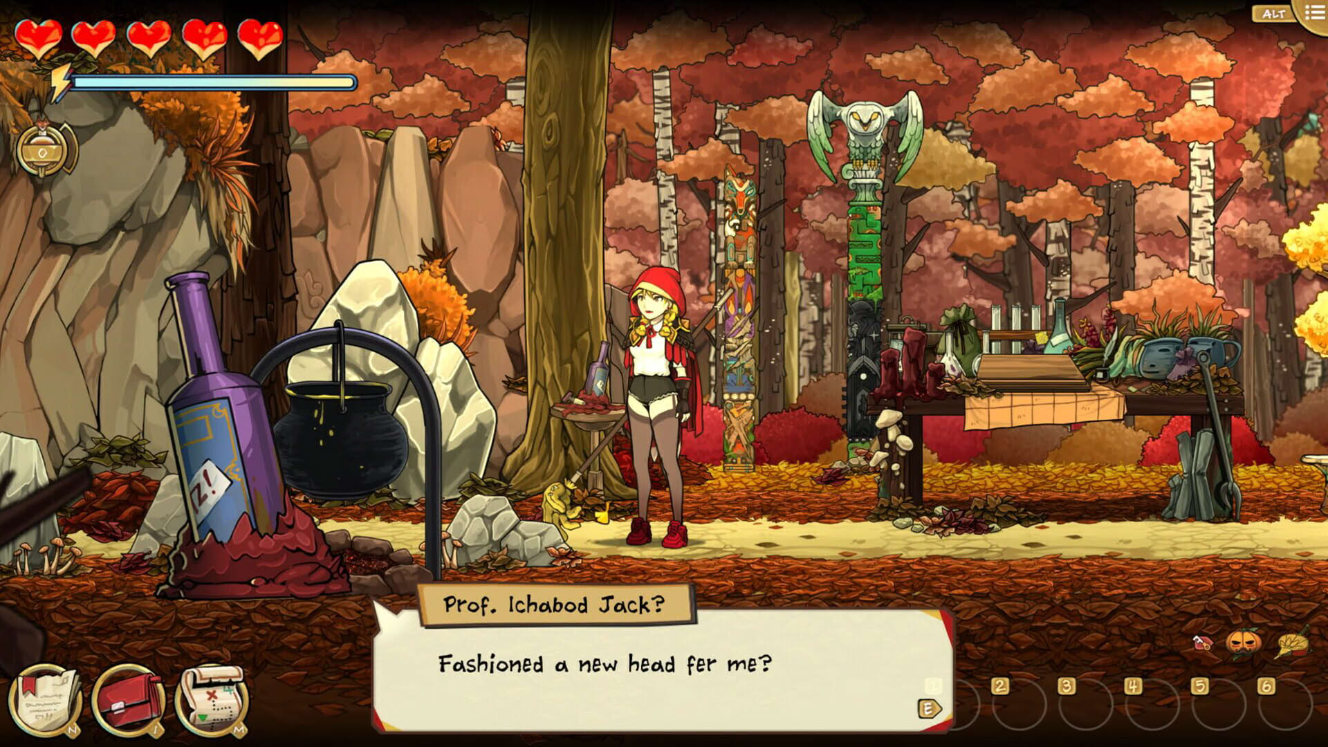 Screenshot for Scarlet Hood and the Wicked Wood