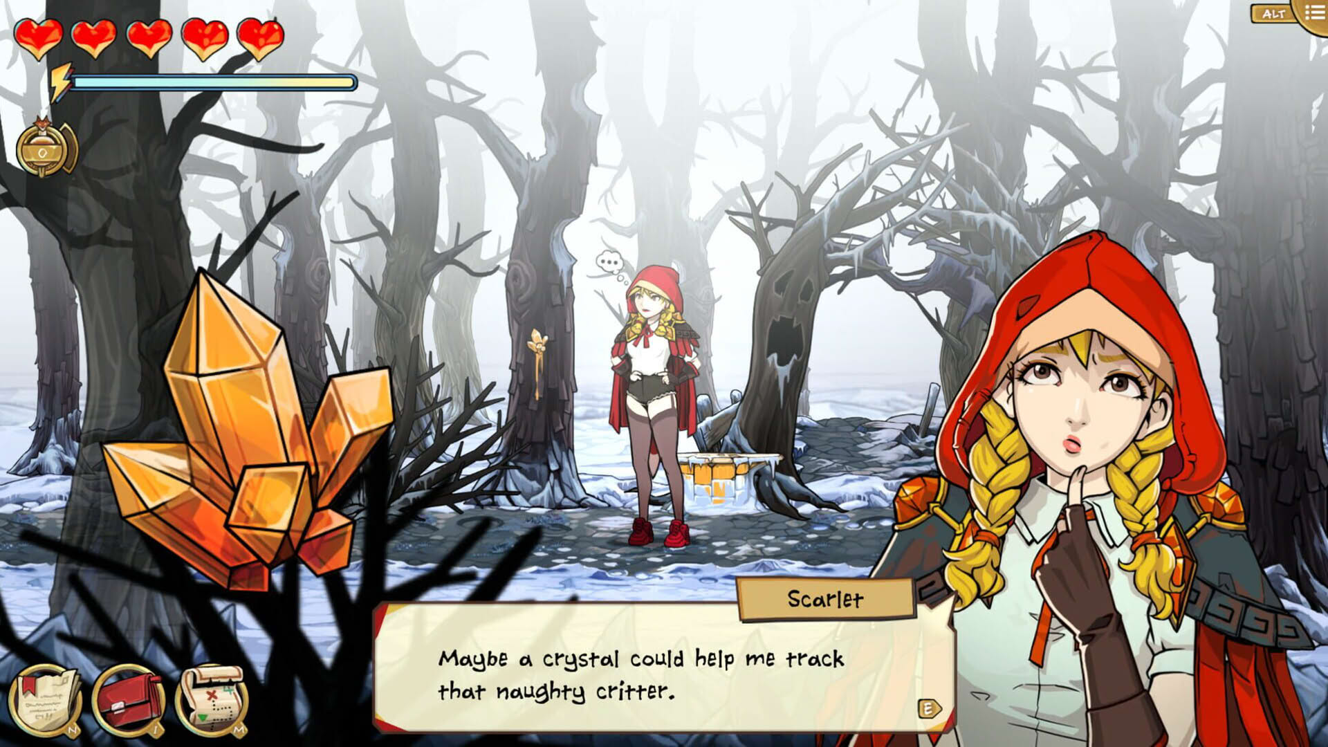 Screenshot for Scarlet Hood and the Wicked Wood