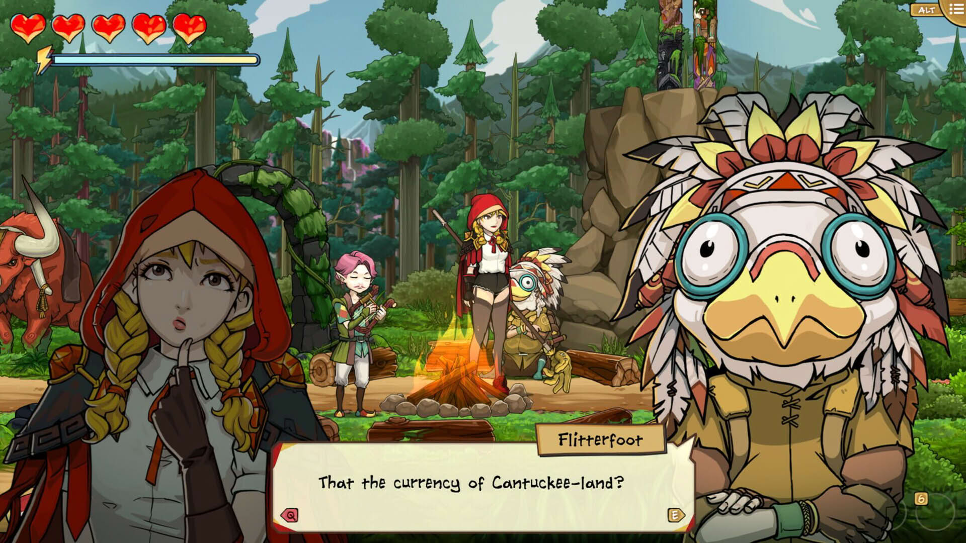 Screenshot for Scarlet Hood and the Wicked Wood