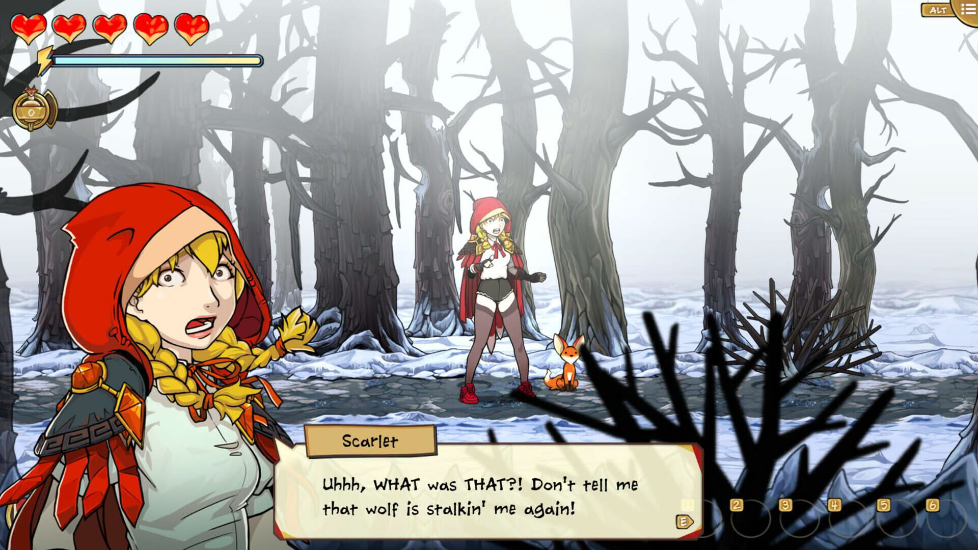 Screenshot for Scarlet Hood and the Wicked Wood