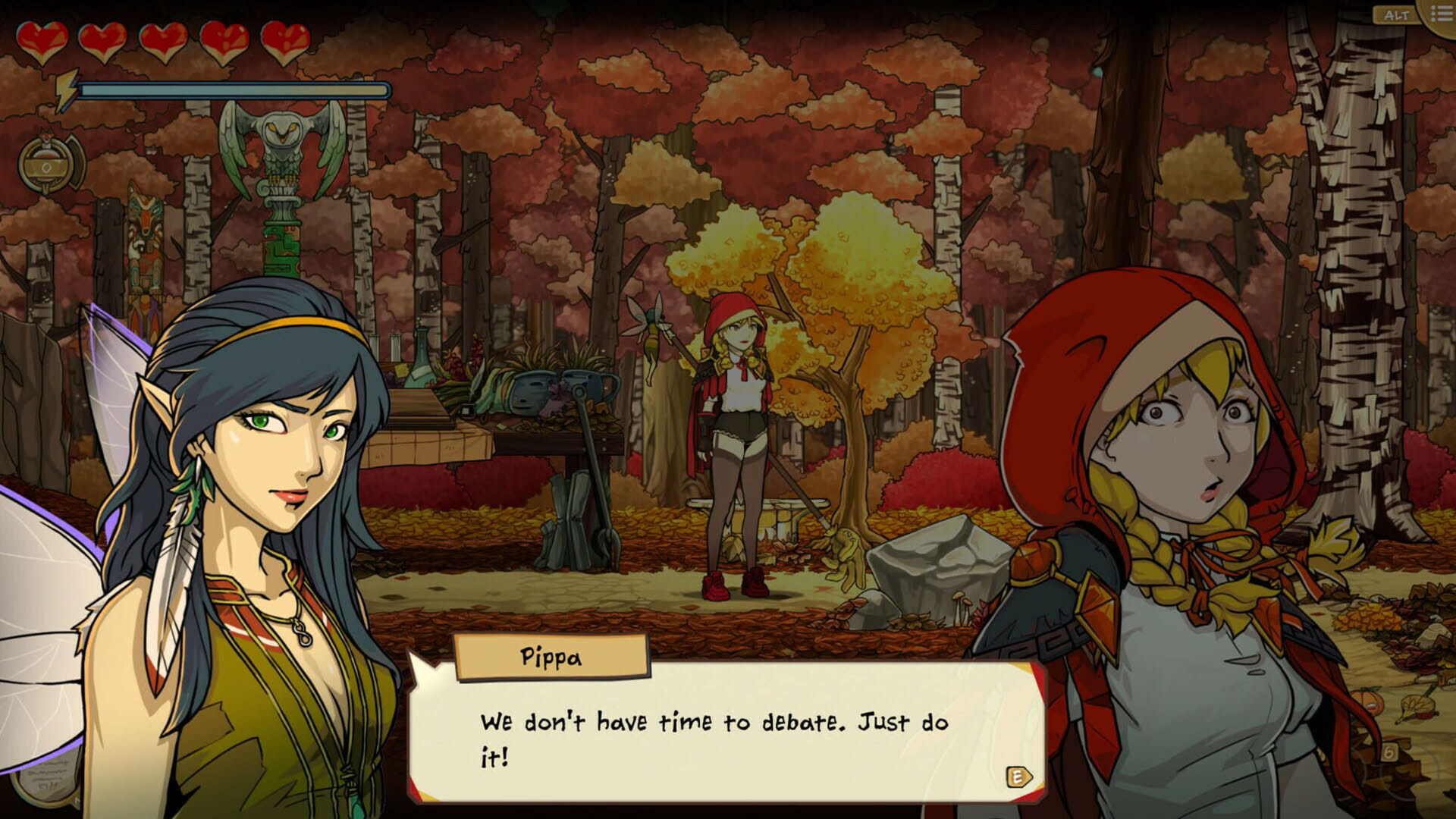 Screenshot for Scarlet Hood and the Wicked Wood