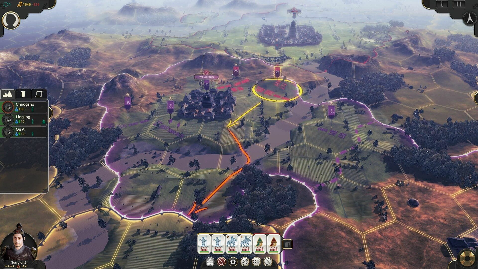 Screenshot for Oriental Empires: Three Kingdoms