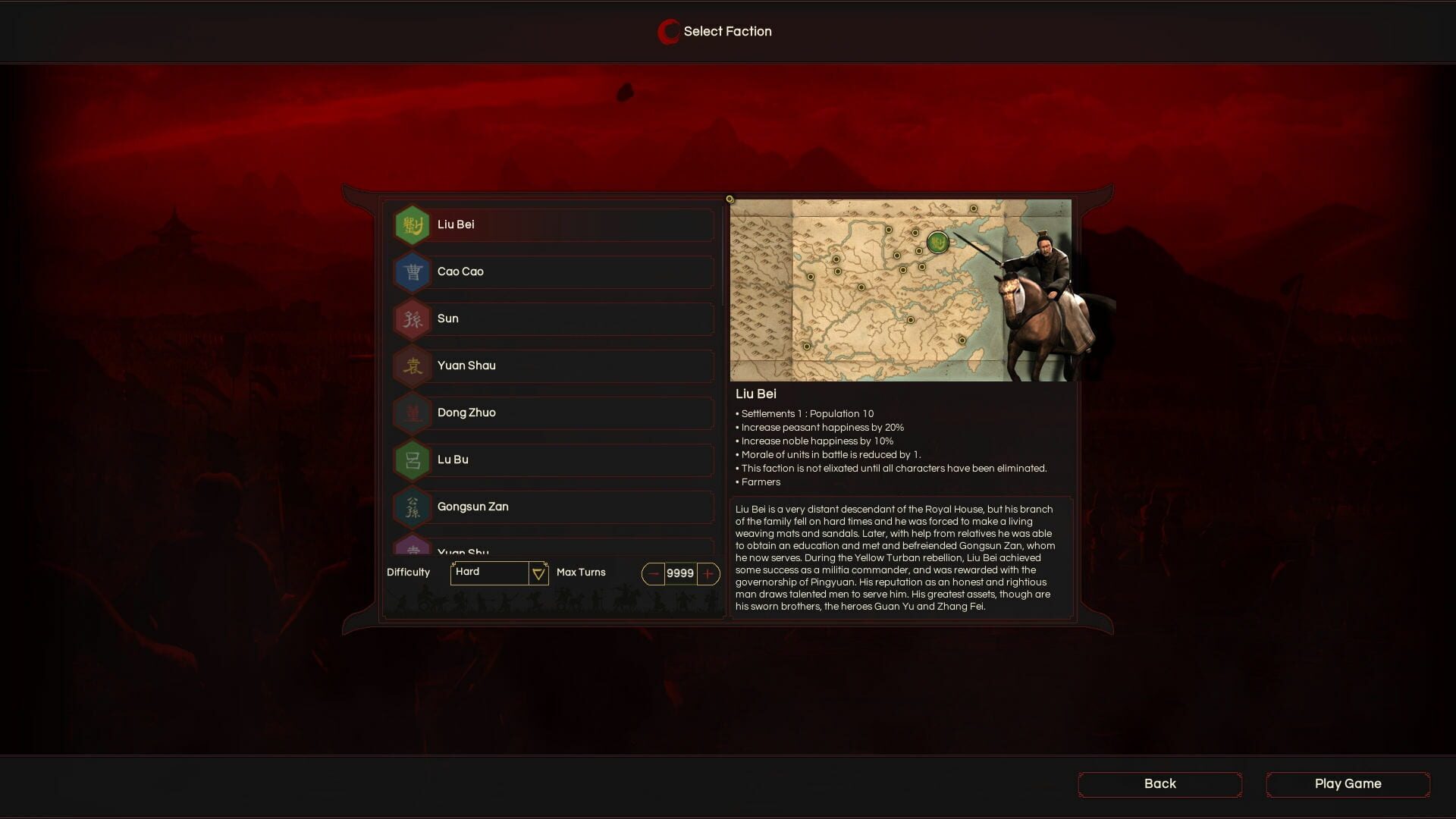 Screenshot for Oriental Empires: Three Kingdoms