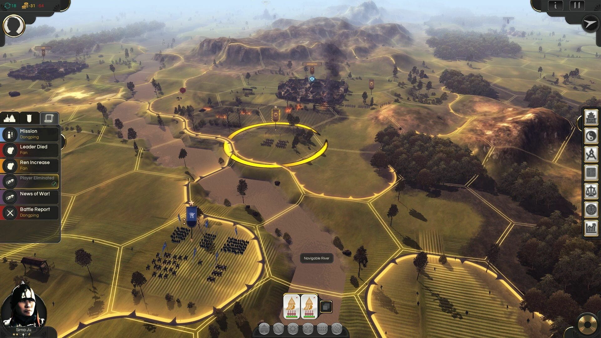 Screenshot for Oriental Empires: Three Kingdoms