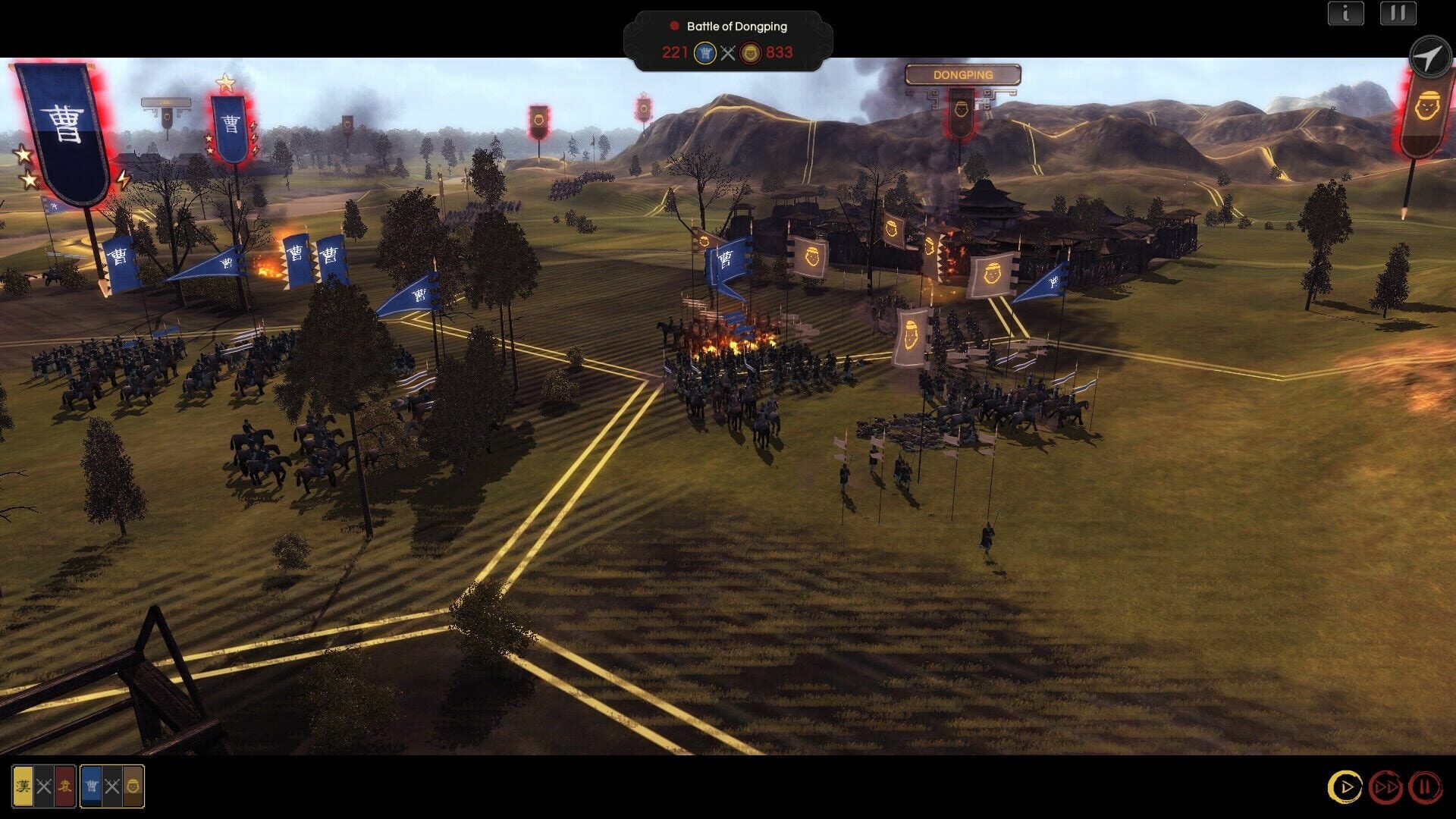 Screenshot for Oriental Empires: Three Kingdoms