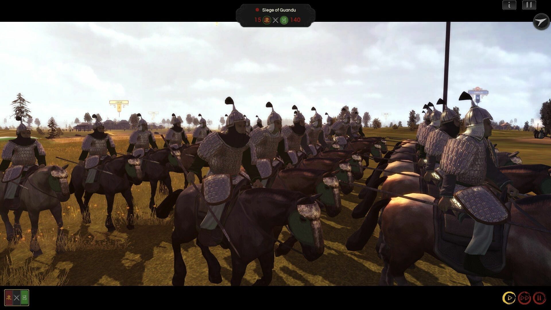 Screenshot for Oriental Empires: Three Kingdoms