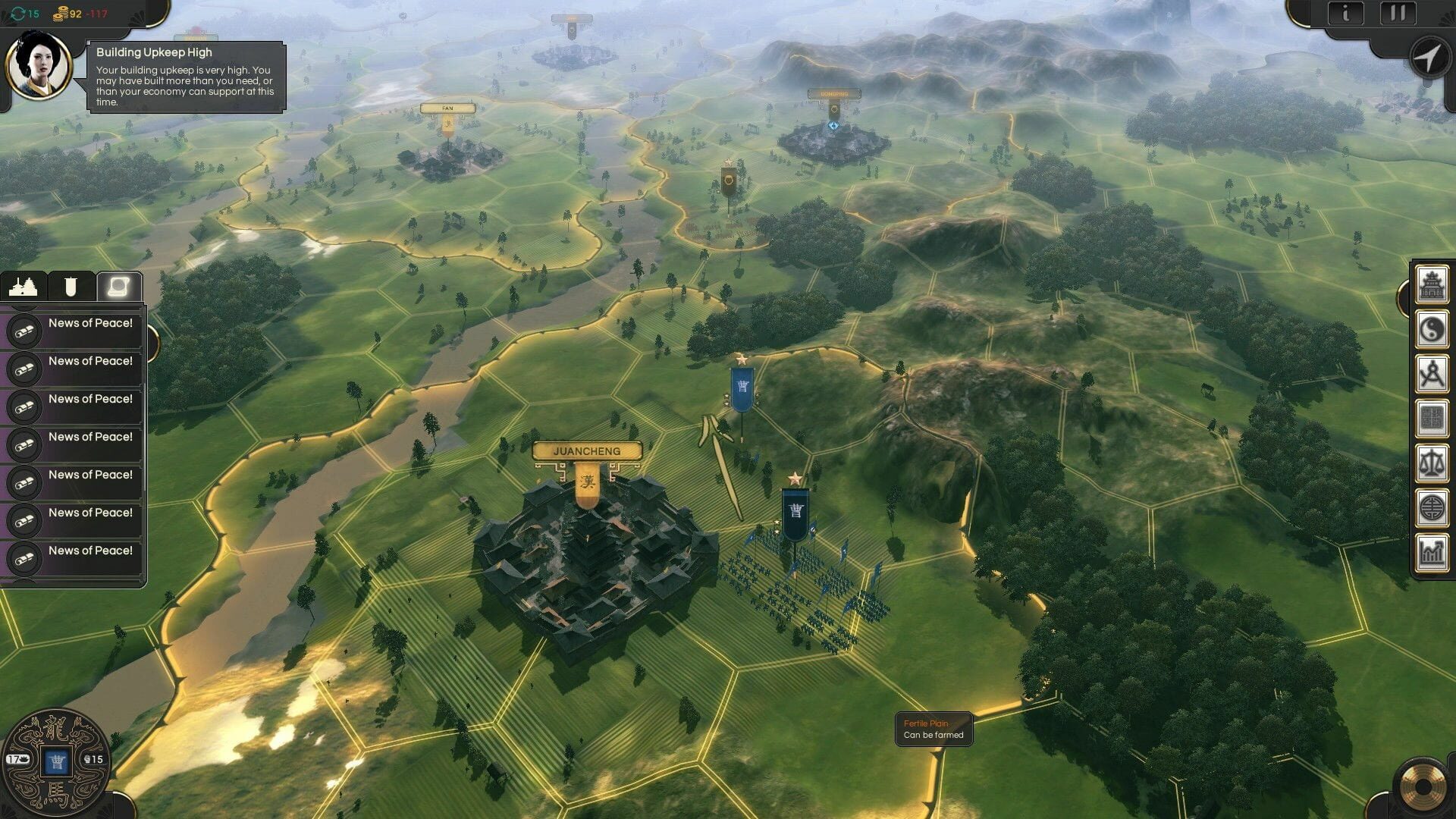 Screenshot for Oriental Empires: Three Kingdoms