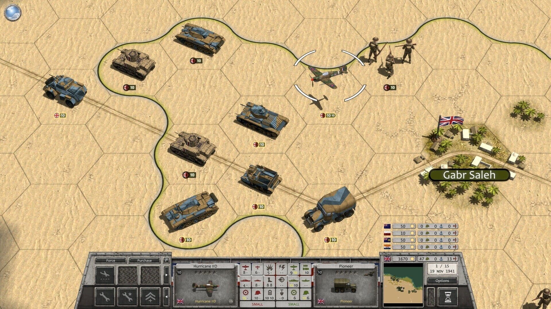 Screenshot for Order of Battle: Allies Defiant