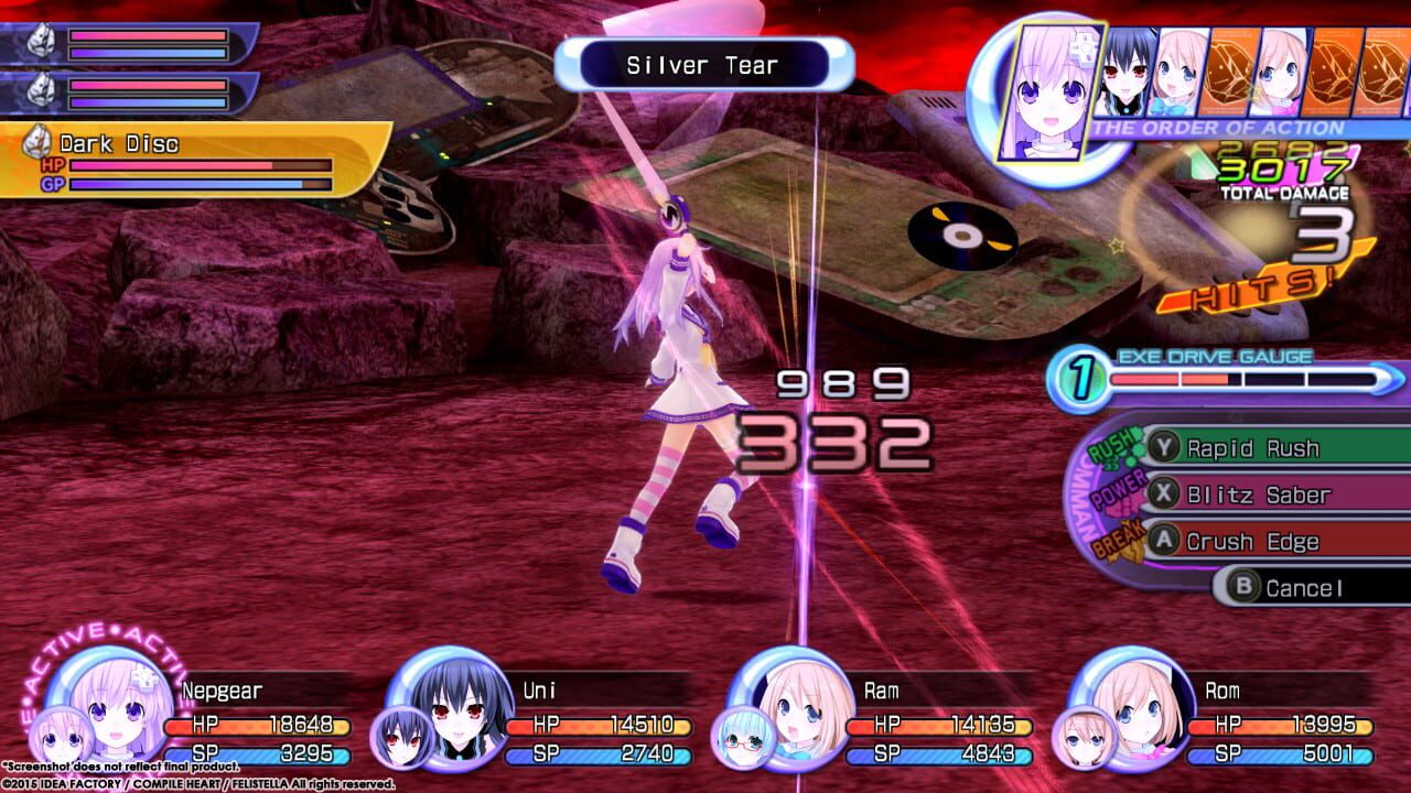 Screenshot for Hyperdimension Neptunia Re;Birth2: Sisters Generation - DLC Pack