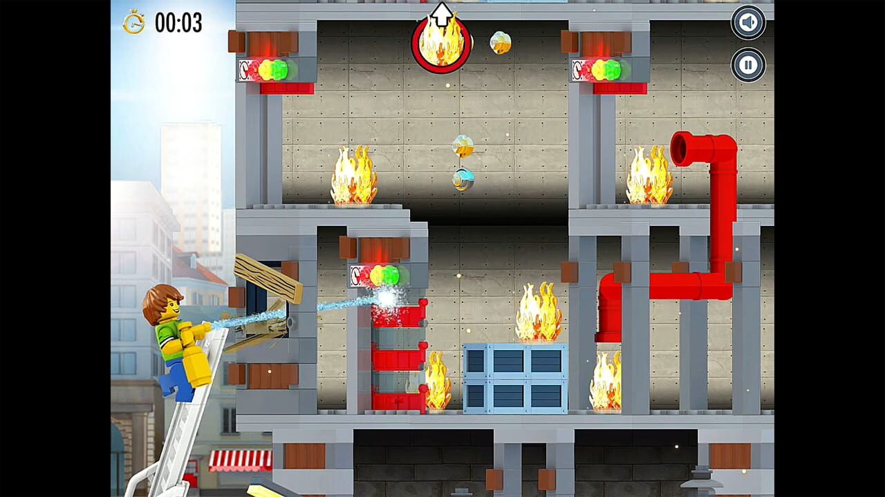 Screenshot for LEGO City Fire Hose Frenzy