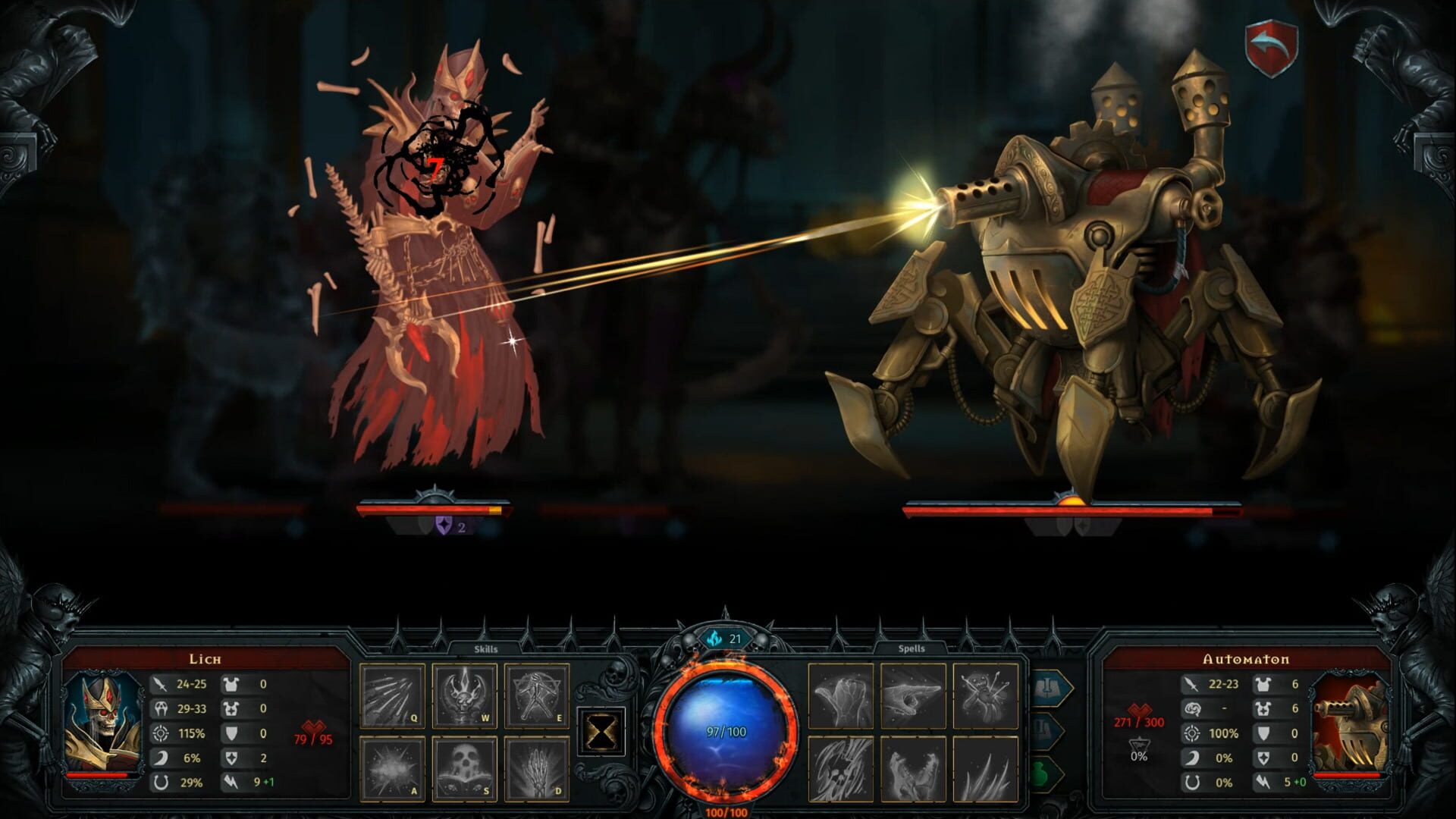 Screenshot for Iratus: Lord of the Dead - Wrath of the Necromancer