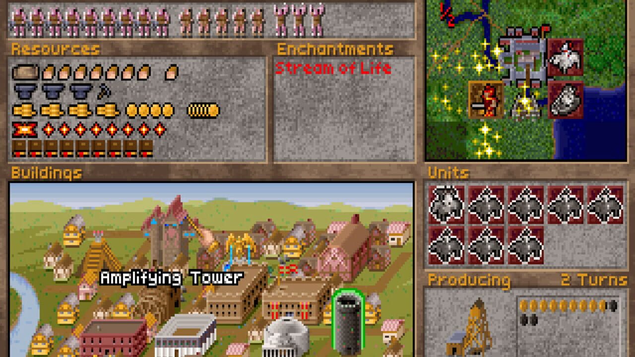 Screenshot for Master of Magic: Caster of Magic