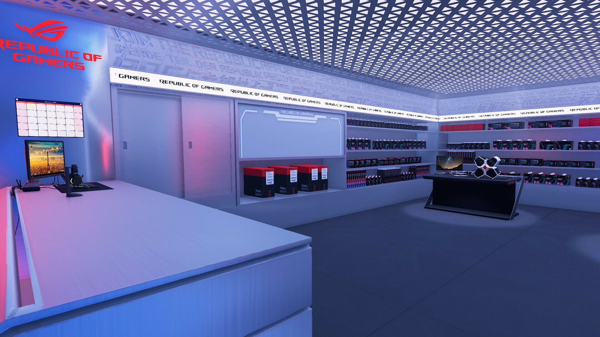 Screenshot for PC Building Simulator: Republic of Gamers Workshop