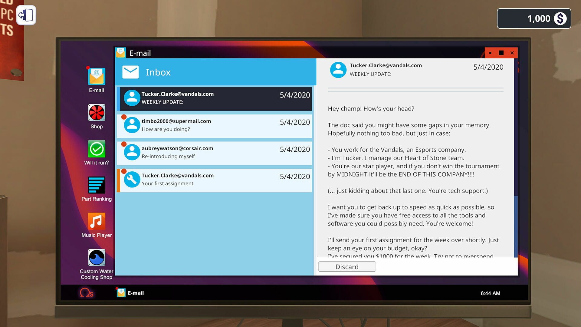 Screenshot for PC Building Simulator: Esports Expansion