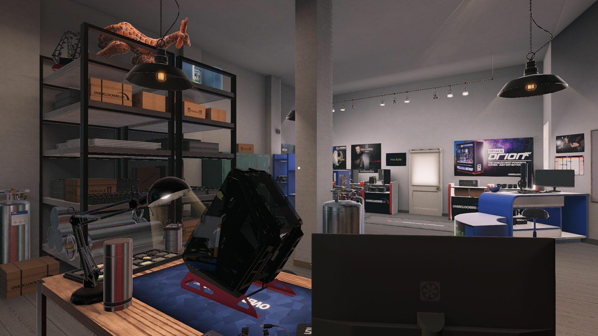 Screenshot for PC Building Simulator: Overclockers UK Workshop