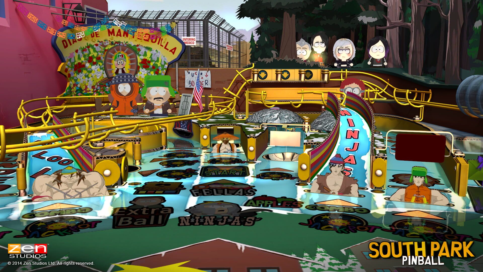 Screenshot for Zen Pinball 2: South Park - Super-Sweet Pinball