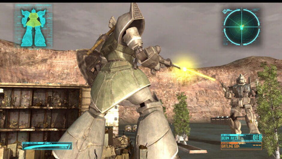 Screenshot for Mobile Suit Gundam: Crossfire