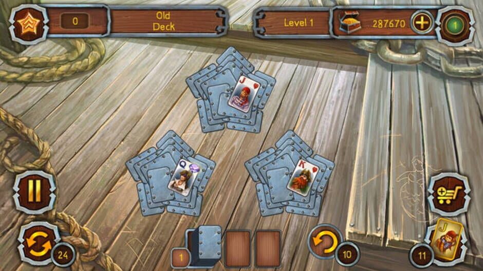 Screenshot for Pirate Solitaire