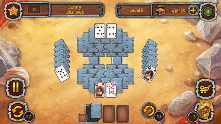 Screenshot for Pirate Solitaire
