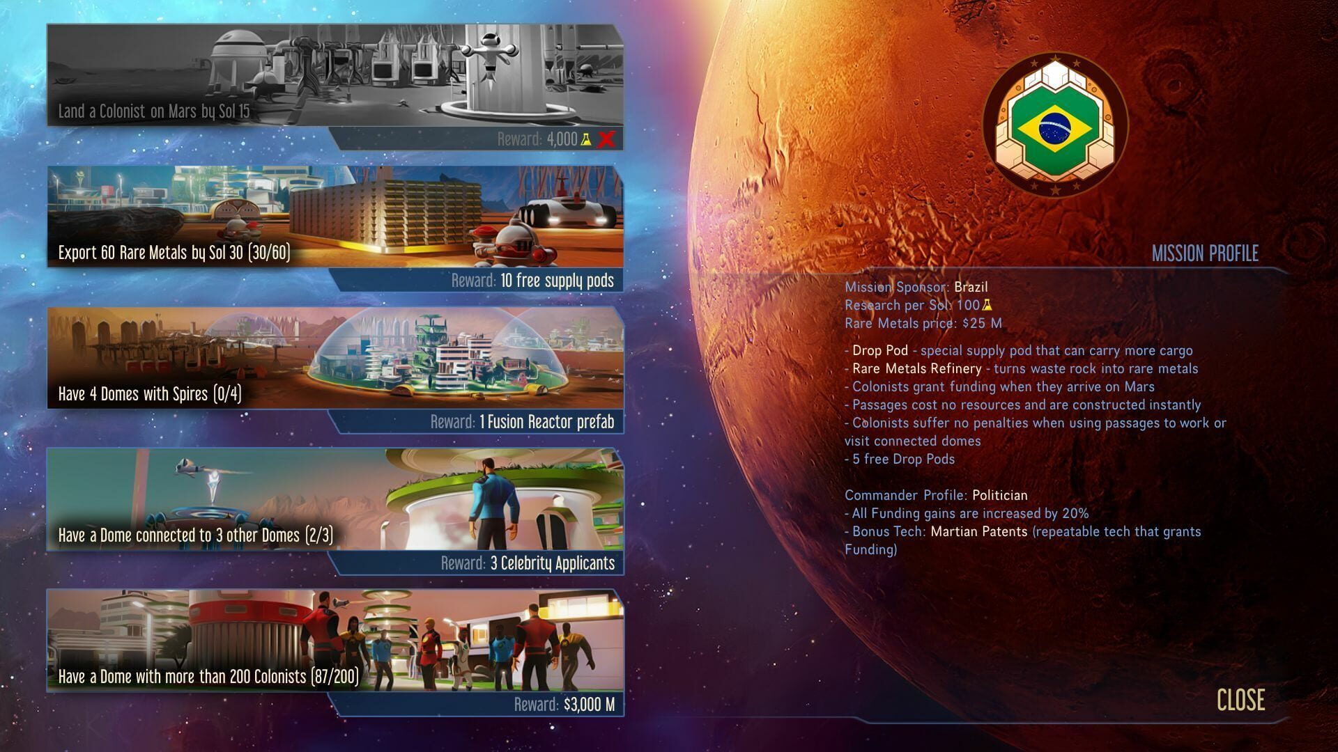 Screenshot for Surviving Mars: Marsvision Song Contest