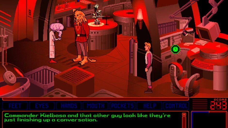 Screenshot for Space Quest 6: The Spinal Frontier