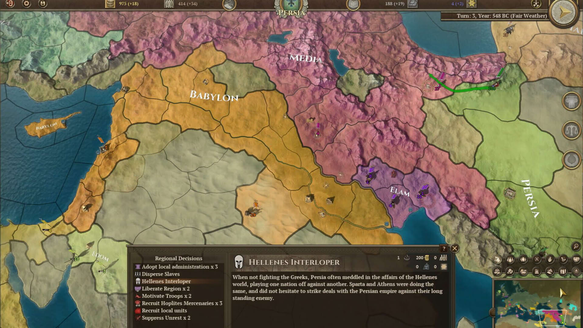 Screenshot for Field of Glory: Empires - Persia 550-330 BCE