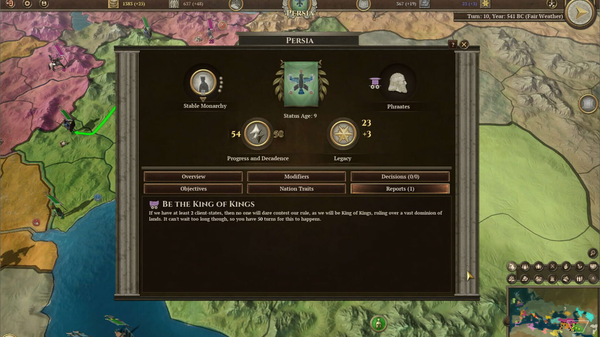 Screenshot for Field of Glory: Empires - Persia 550-330 BCE