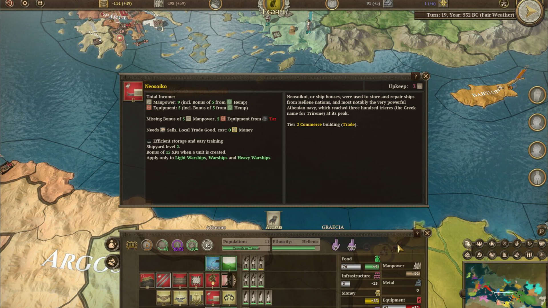 Screenshot for Field of Glory: Empires - Persia 550-330 BCE