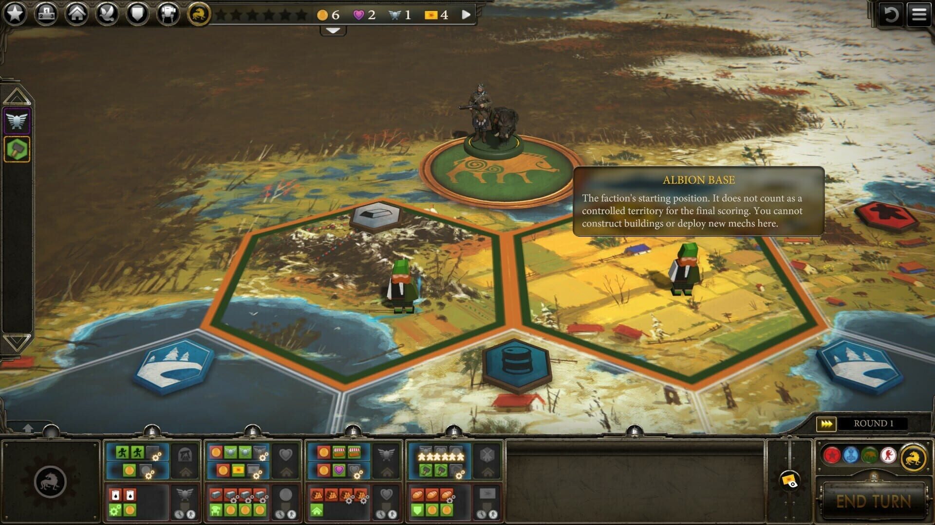 Screenshot for Scythe: Digital Edition - Invaders from Afar