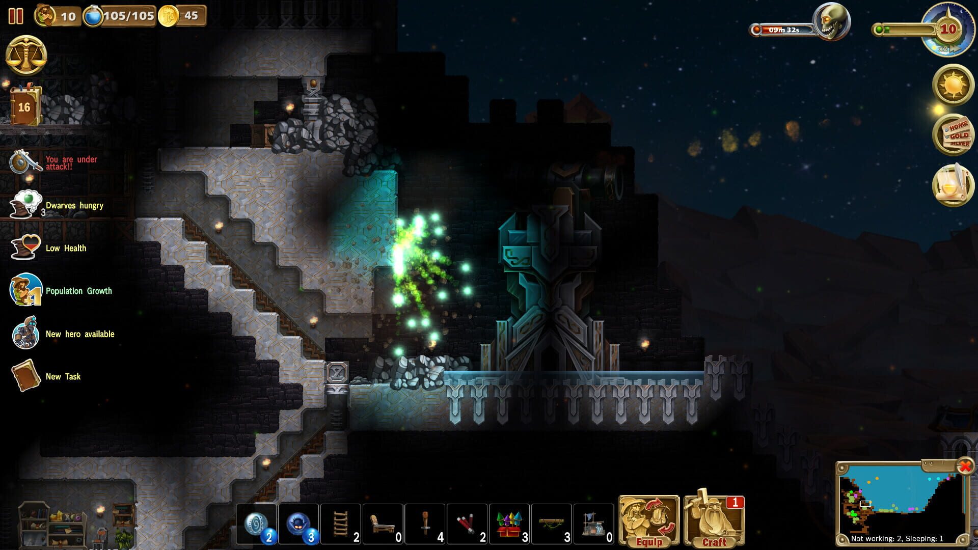 Screenshot for Craft the World: Heart of Evil