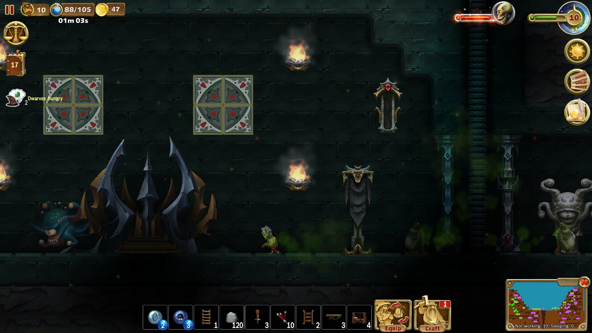 Screenshot for Craft the World: Heart of Evil